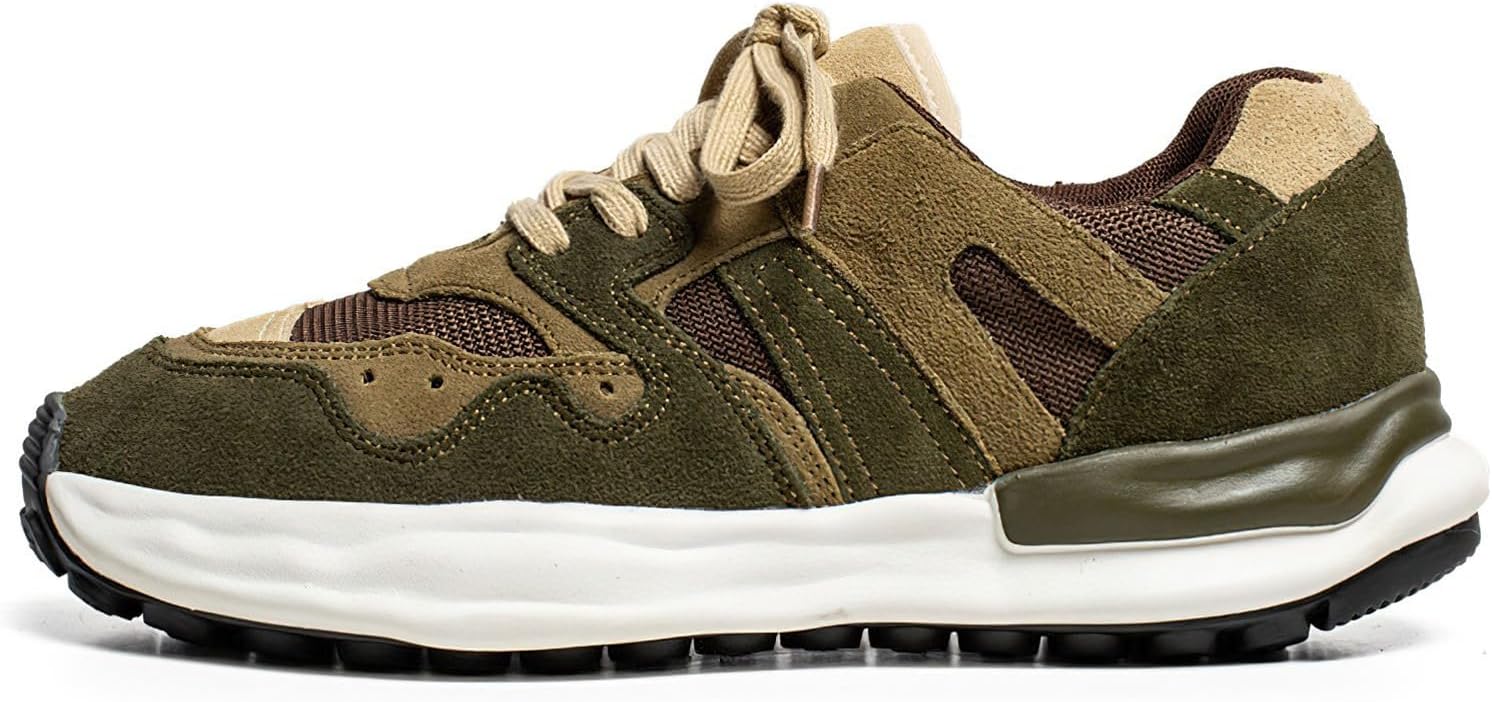 Кроссовки Exusiai Mens Casual для мужчин, модные, дышащие, удобные с массивной подошвой, противоскользящие, спортивные, размер 8, зеленый
Кроссовки Exusiai Mens Casual для мужчин, модные, дышащие, удобные с массивной подошвой, противоскользящие, спортивные, размер 8, зеленый