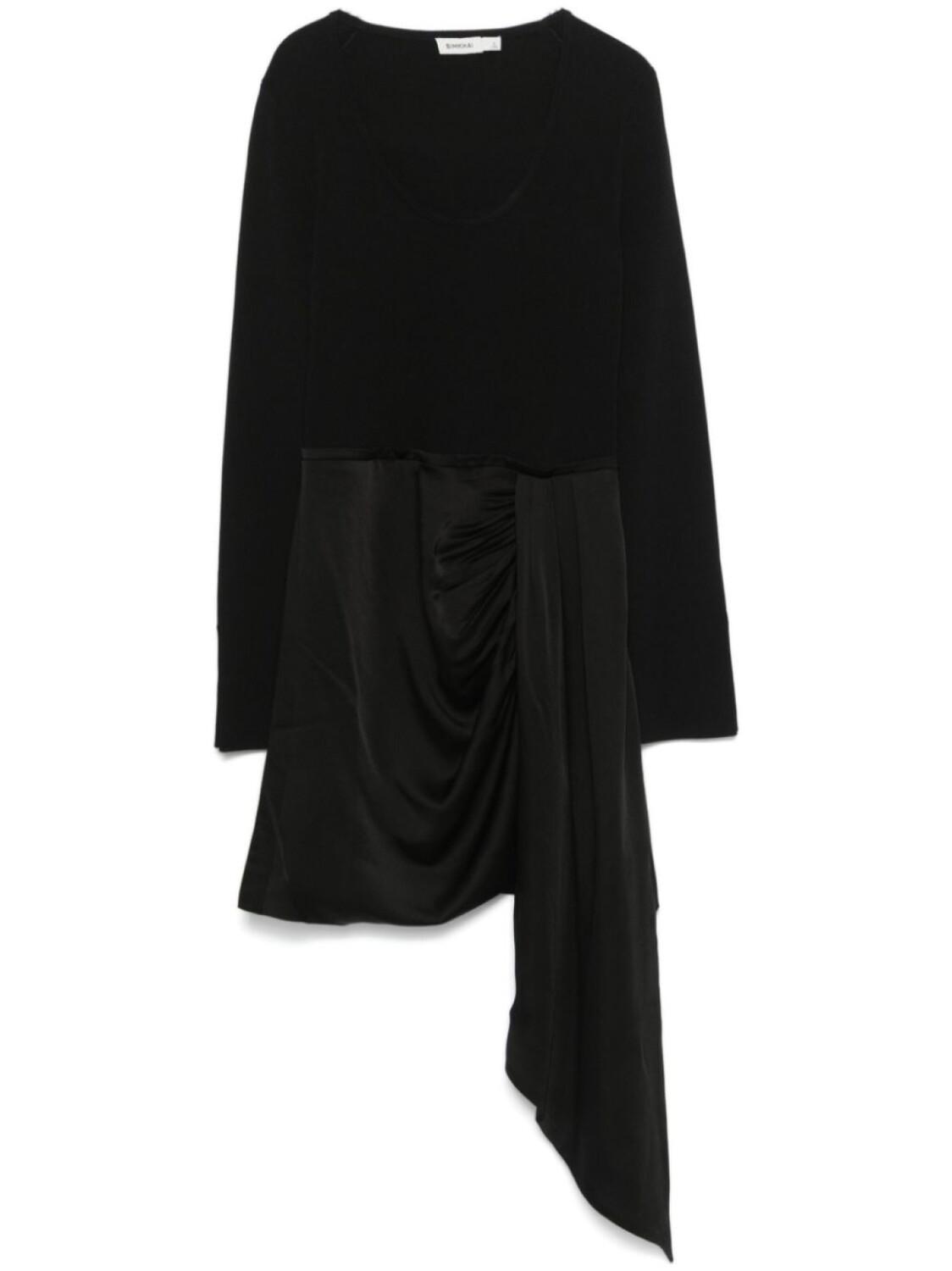 Simkhai платье мини с драпировкой, черный
Simkhai платье мини с драпировкой, черный