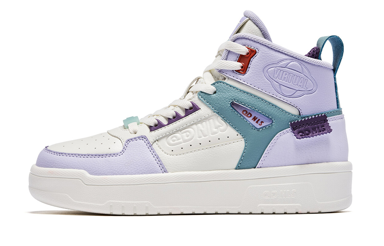 Кеды, скейтборд обувь женская высокая слоновая кость цвета Taro фиолетовый Qiaodan
Кеды, скейтборд обувь женская высокая слоновая кость цвета Taro фиолетовый Qiaodan