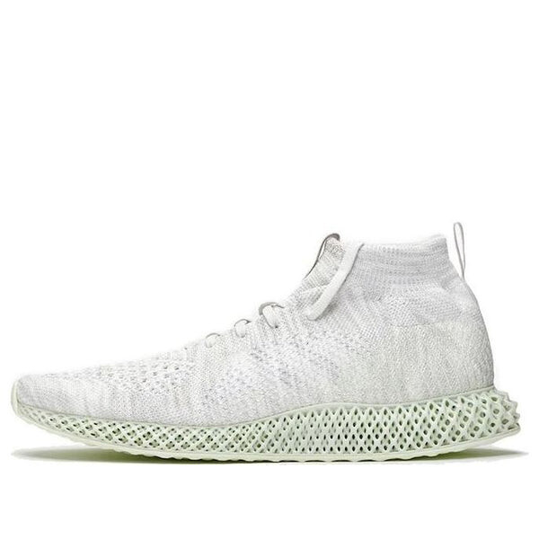 Кроссовки futurecraft 4d runner mid Adidas, белый 
Кроссовки futurecraft 4d runner mid Adidas, белый