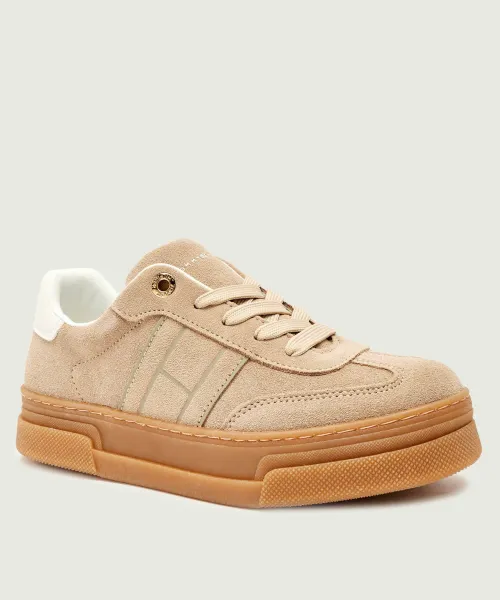 Кожаные кроссовки Tommy Hilfiger, бежевый
Кожаные кроссовки Tommy Hilfiger, бежевый