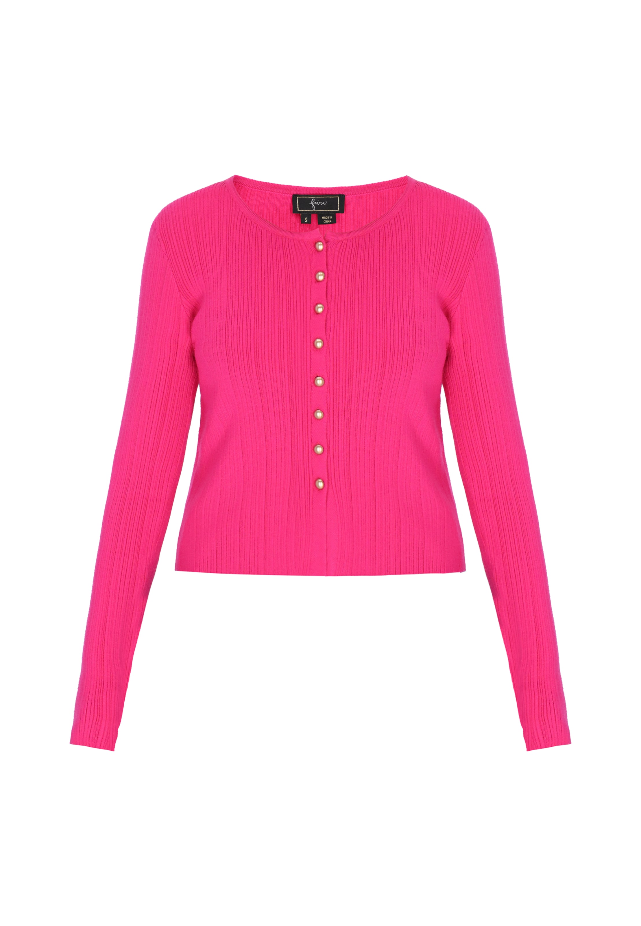 Faina Вязаный кардиган фуксия
Faina Вязаный кардиган фуксия