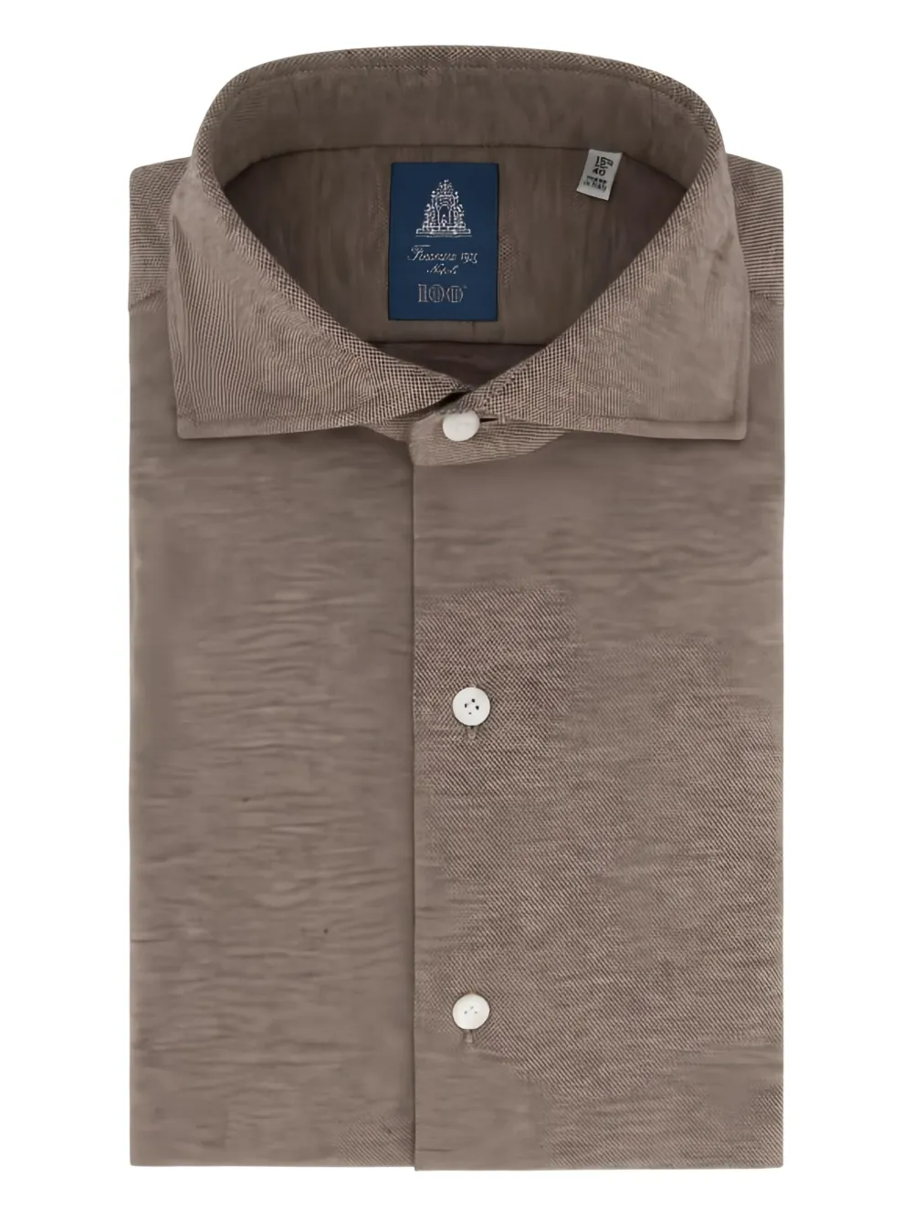 Рубашка из пике на пуговицах Finamore 1925 Napoli, коричневый
Рубашка из пике на пуговицах Finamore 1925 Napoli, коричневый