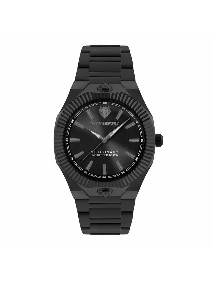 Plein Sport Мужские аналоговые часы черного цвета
Plein Sport Мужские аналоговые часы черного цвета