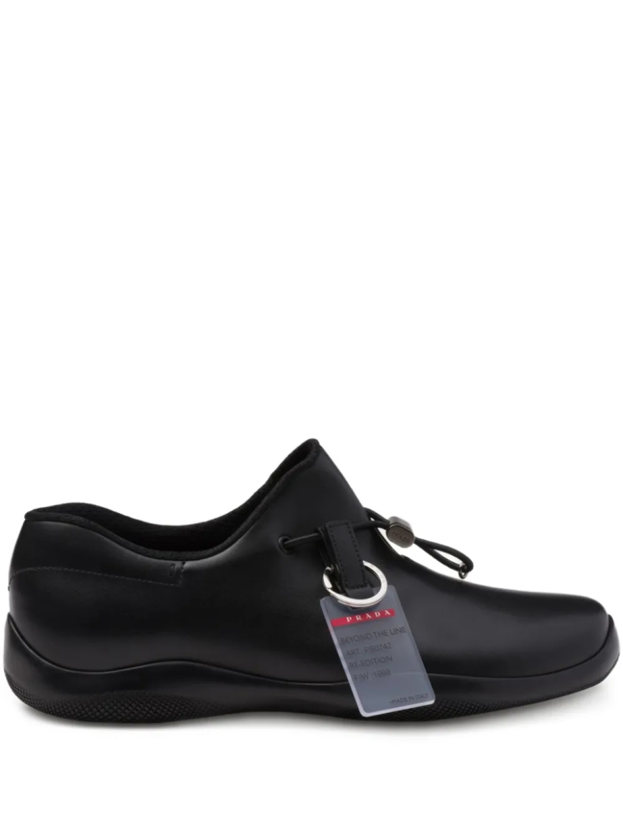 Кроссовки Toblach slip-on Prada, черный
Кроссовки Toblach slip-on Prada, черный