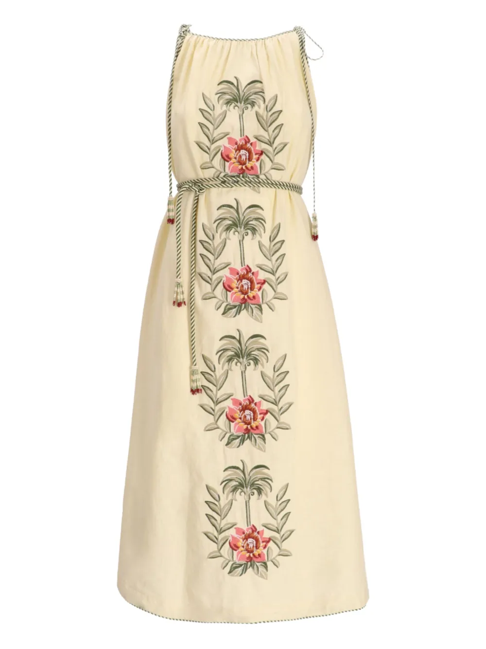 Платье миди Sand Tropical Flower с вышивкой FARM Rio, нейтральный
Платье миди Sand Tropical Flower с вышивкой FARM Rio, нейтральный