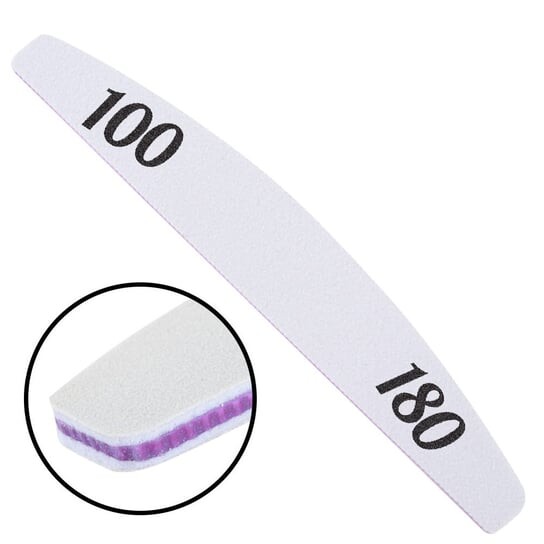 Пилочка для ногтей-лодочка Purple Center 100/180 CU-05 Лучшее качество — упаковка, 1 шт. AlleNaznokcie, AllePaznokcie
Пилочка для ногтей-лодочка Purple Center 100/180 CU-05 Лучшее качество — упаковка, 1 шт. AlleNaznokcie, AllePaznokcie