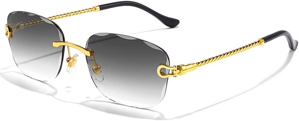 Мужские солнцезащитные очки без оправы с градиентным переходом цвета, панк-стиль, винтажные очки в маленькой оправе, без оправы, защита от ультрафиолета UV400 MTZJH, B04
Мужские солнцезащитные очки без оправы с градиентным переходом цвета, панк-стиль, винтажные очки в маленькой оправе, без оправы, защита от ультрафиолета UV400 MTZJH, B04