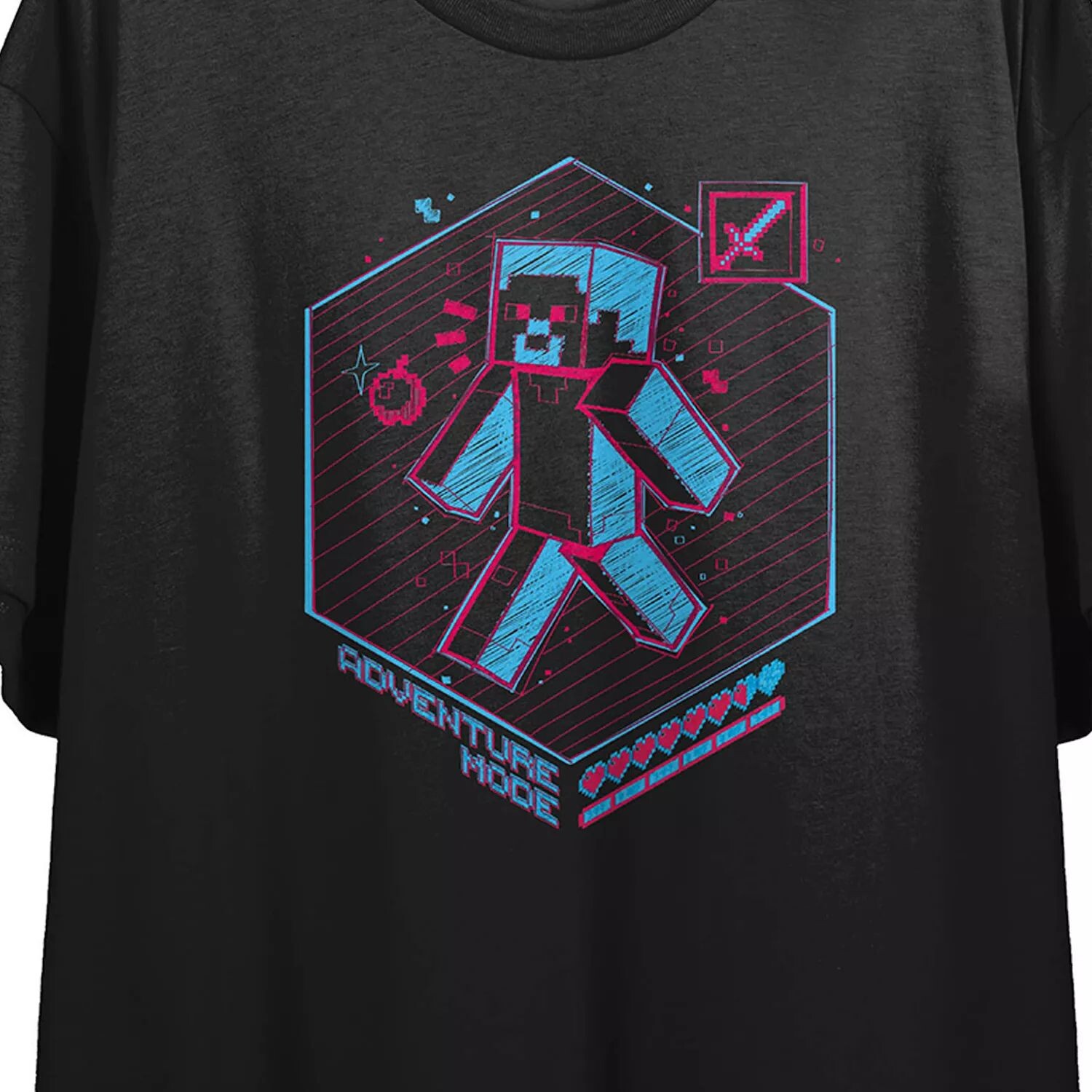 Детская футболка с укороченным рисунком в форме сердца Minecraft Licensed Character
Детская футболка с укороченным рисунком в форме сердца Minecraft Licensed Character