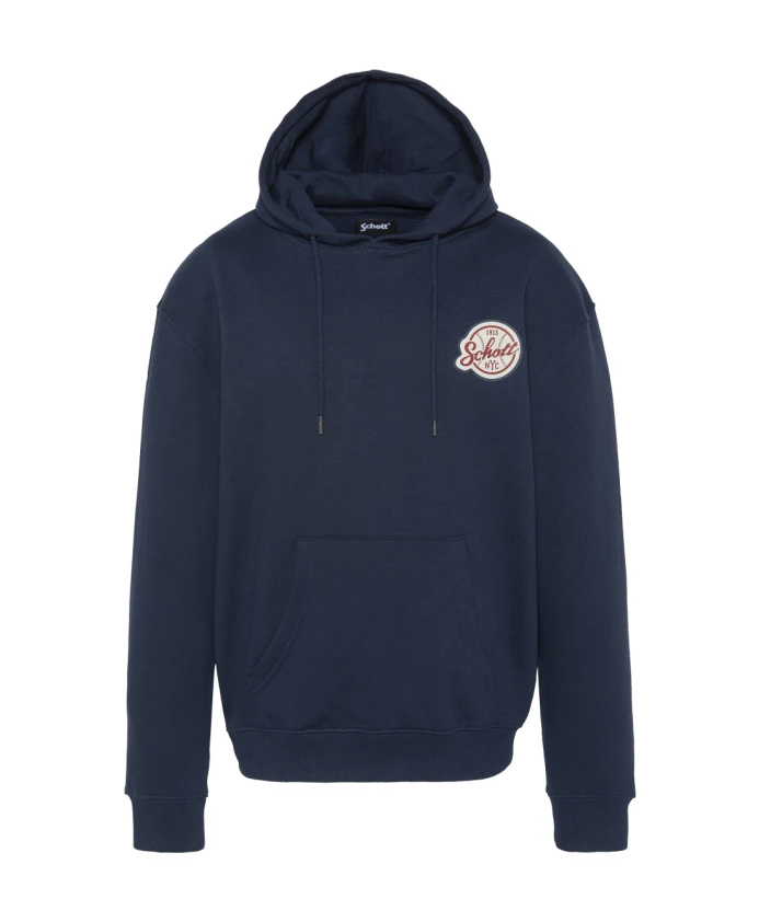 Бейсбольная толстовка с капюшоном Schott Nyc, синий
Бейсбольная толстовка с капюшоном Schott Nyc, синий