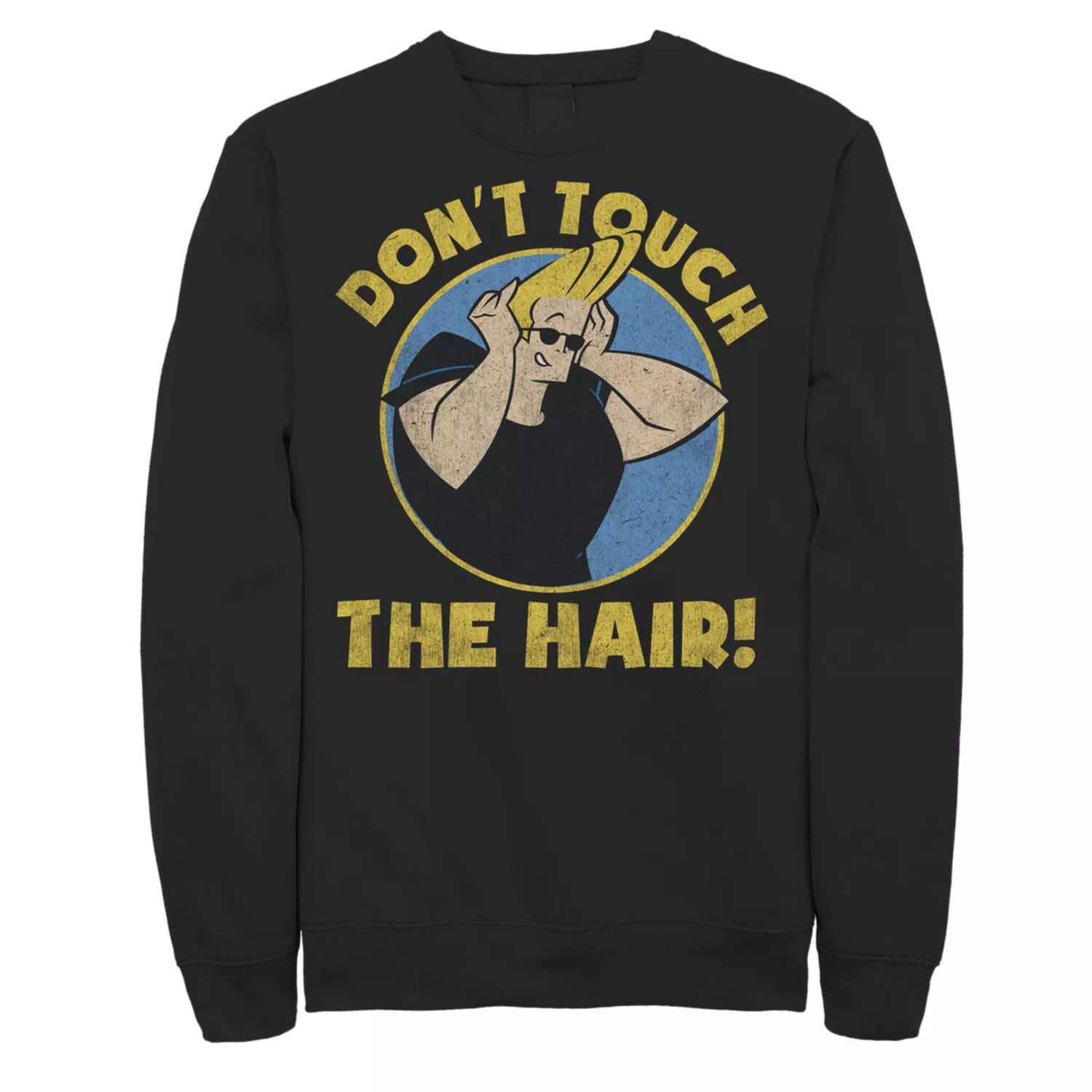 Мужской флисовый пуловер CN Johnny Bravo Don't Touch The Hair Badge Licensed Character
Мужской флисовый пуловер CN Johnny Bravo Don't Touch The Hair Badge Licensed Character