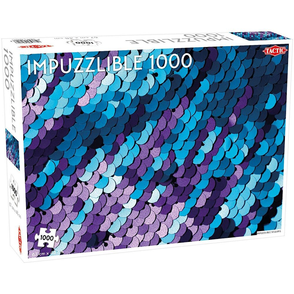 Пазл Tactic Impuzzlible Sequins 1000 шт., мультиколор
Пазл Tactic Impuzzlible Sequins 1000 шт., мультиколор