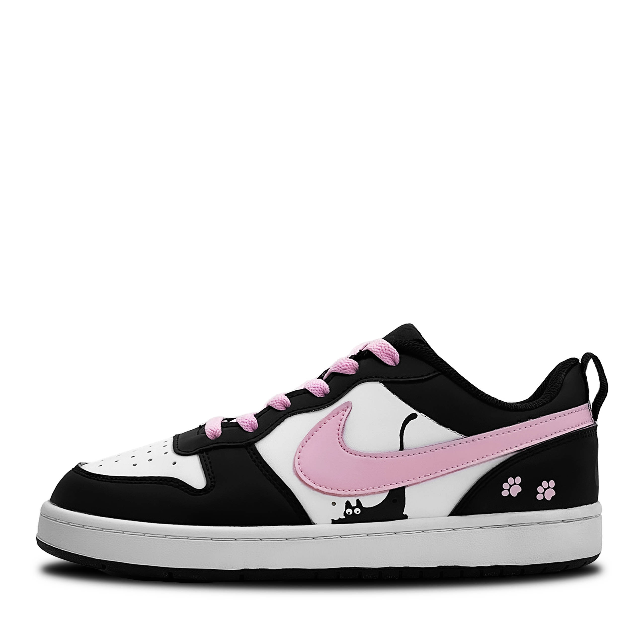 Nike Court Borough Cute Meowth нескользящие устойчивые к истиранию низкие скейтбордские кроссовки black white pink детские
Nike Court Borough Cute Meowth нескользящие устойчивые к истиранию низкие скейтбордские кроссовки black white pink детские