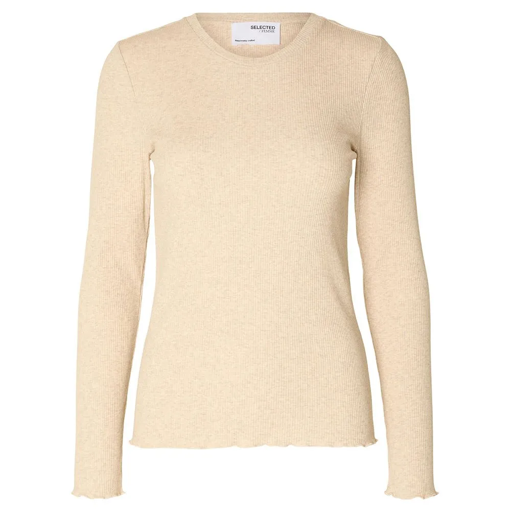Футболка Selected Anna, бежевый 
Футболка Selected Anna, бежевый