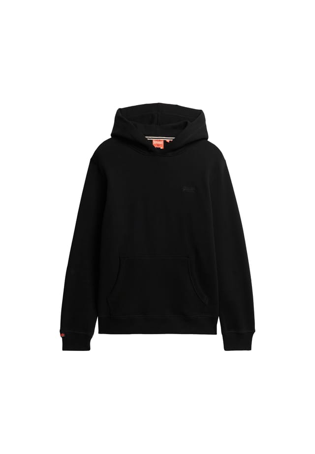 Толстовка с капюшоном - логотип Essential Logo Hoodie монохромный Superdry., черный 
Толстовка с капюшоном - логотип Essential Logo Hoodie монохромный Superdry., черный