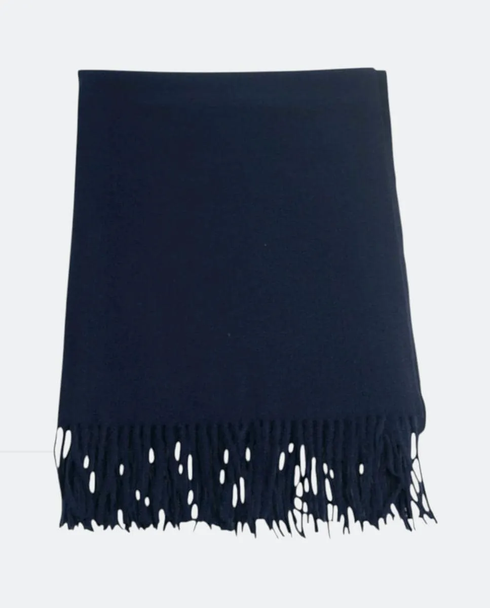 Вязаный шарф с бахромой, гладкий прямоугольный, легкий и современный шарф из полиэстера Kbas, темно-синий
Вязаный шарф с бахромой, гладкий прямоугольный, легкий и современный шарф из полиэстера Kbas, темно-синий