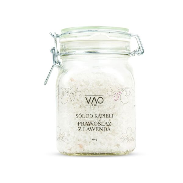 Соль для ванн зефир с лавандой, 650 г Vao Lab
Соль для ванн зефир с лавандой, 650 г Vao Lab