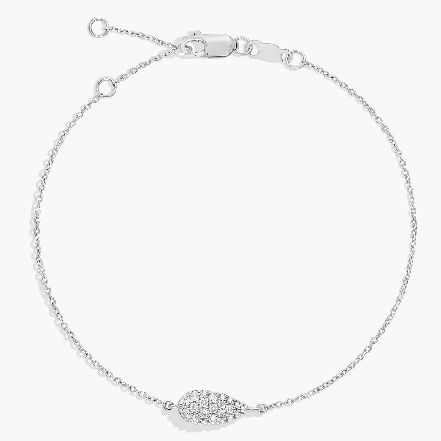 Браслет-цепочка с бриллиантами Pavé Pear из белого золота 14 карат Blue Nile
Браслет-цепочка с бриллиантами Pavé Pear из белого золота 14 карат Blue Nile