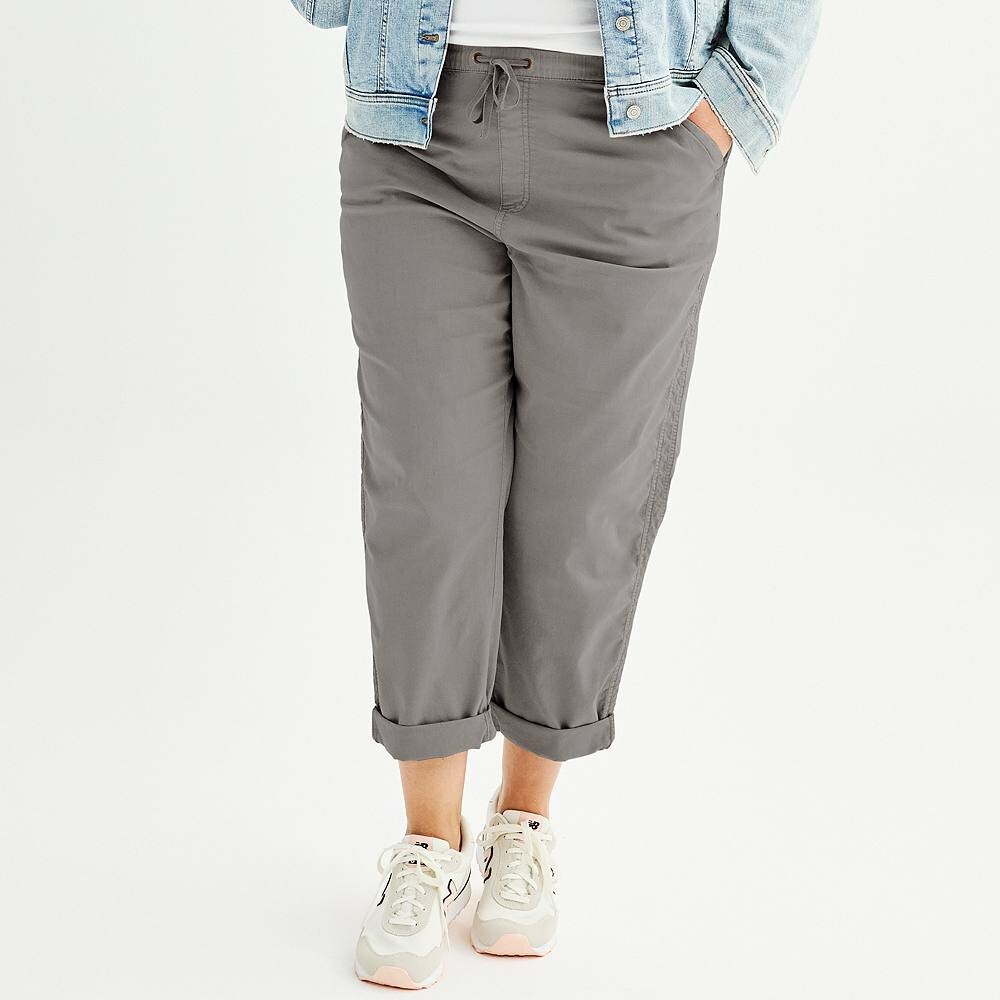 Плюс размер Sonoma Goods For Life Easy Paper Bag Waist Capri, цвет Trinity Gray
Плюс размер Sonoma Goods For Life Easy Paper Bag Waist Capri, цвет Trinity Gray