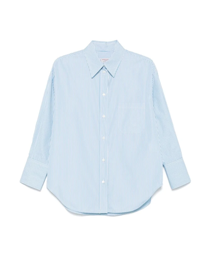 Рубашка в вертикальную полоску ярко-синего цвета Alberto Biani, синий
Рубашка в вертикальную полоску ярко-синего цвета Alberto Biani, синий