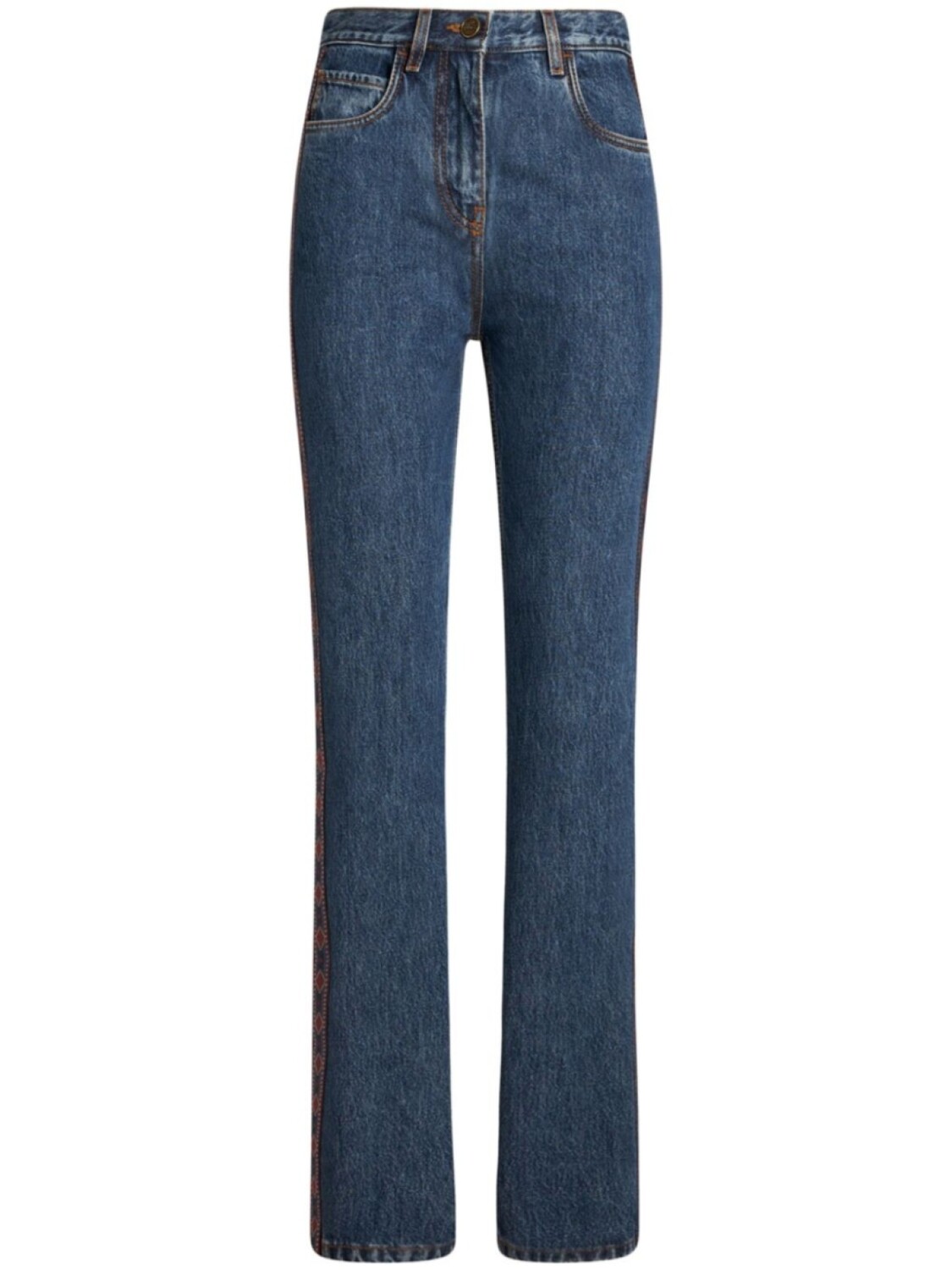 Джинсы ETRO с боковыми аппликациями, синий
Джинсы ETRO с боковыми аппликациями, синий