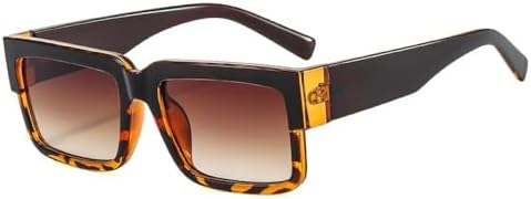 Солнцезащитные очки квадратной формы с двухцветной оправой 2027 года для женщин, модные мужские солнцезащитные очки в винтажном стиле, защита от ультрафиолета UV400 MTZJH, Black Leopard
Солнцезащитные очки квадратной формы с двухцветной оправой 2027 года для женщин, модные мужские солнцезащитные очки в винтажном стиле, защита от ультрафиолета UV400 MTZJH, Black Leopard