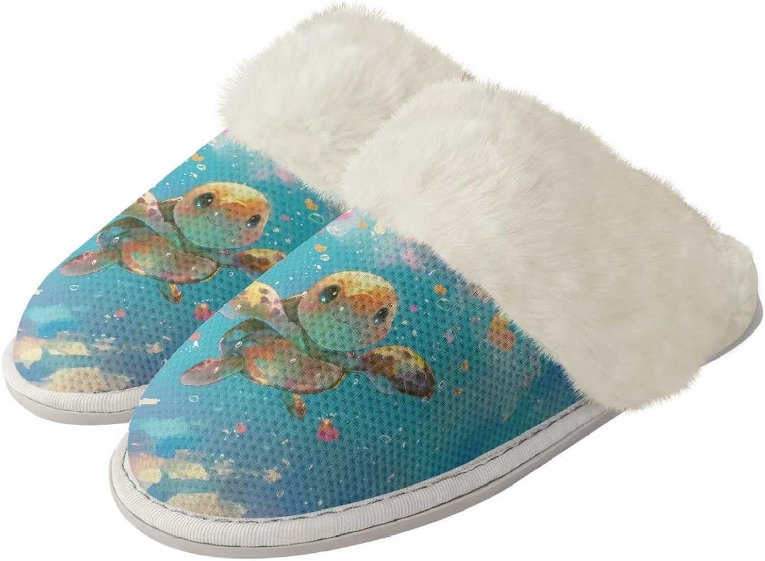 Женские пушистые тапочки уютные теплые тапочки на зиму, домашние слипоны с мягкой подошвой, унисекс, удобные плюшевые с закрытым носком для дома, спа и ванной Watdotory, Cute Sea Turtle
Женские пушистые тапочки уютные теплые тапочки на зиму, домашние слипоны с мягкой подошвой, унисекс, удобные плюшевые с закрытым носком для дома, спа и ванной Watdotory, Cute Sea Turtle