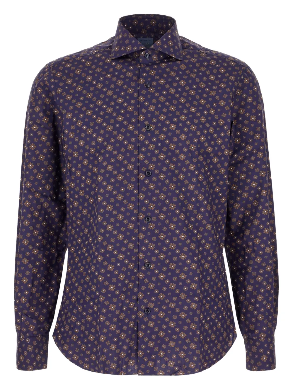 Рубашка с цветочным принтом Barba, синий
Рубашка с цветочным принтом Barba, синий