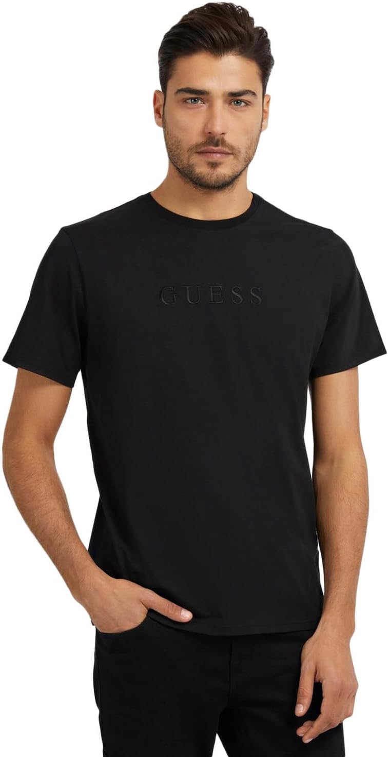 Мужская классическая футболка Guess с коротким рукавом и вышитым логотипом из пима, Jet Black A996, Черный, Мужская классическая футболка Guess с коротким рукавом и вышитым логотипом из пима, Jet Black A996
Мужская классическая футболка Guess с коротким рукавом и вышитым логотипом из пима, Jet Black A996, Черный, Мужская классическая футболка Guess с коротким рукавом и вышитым логотипом из пима, Jet Black A996