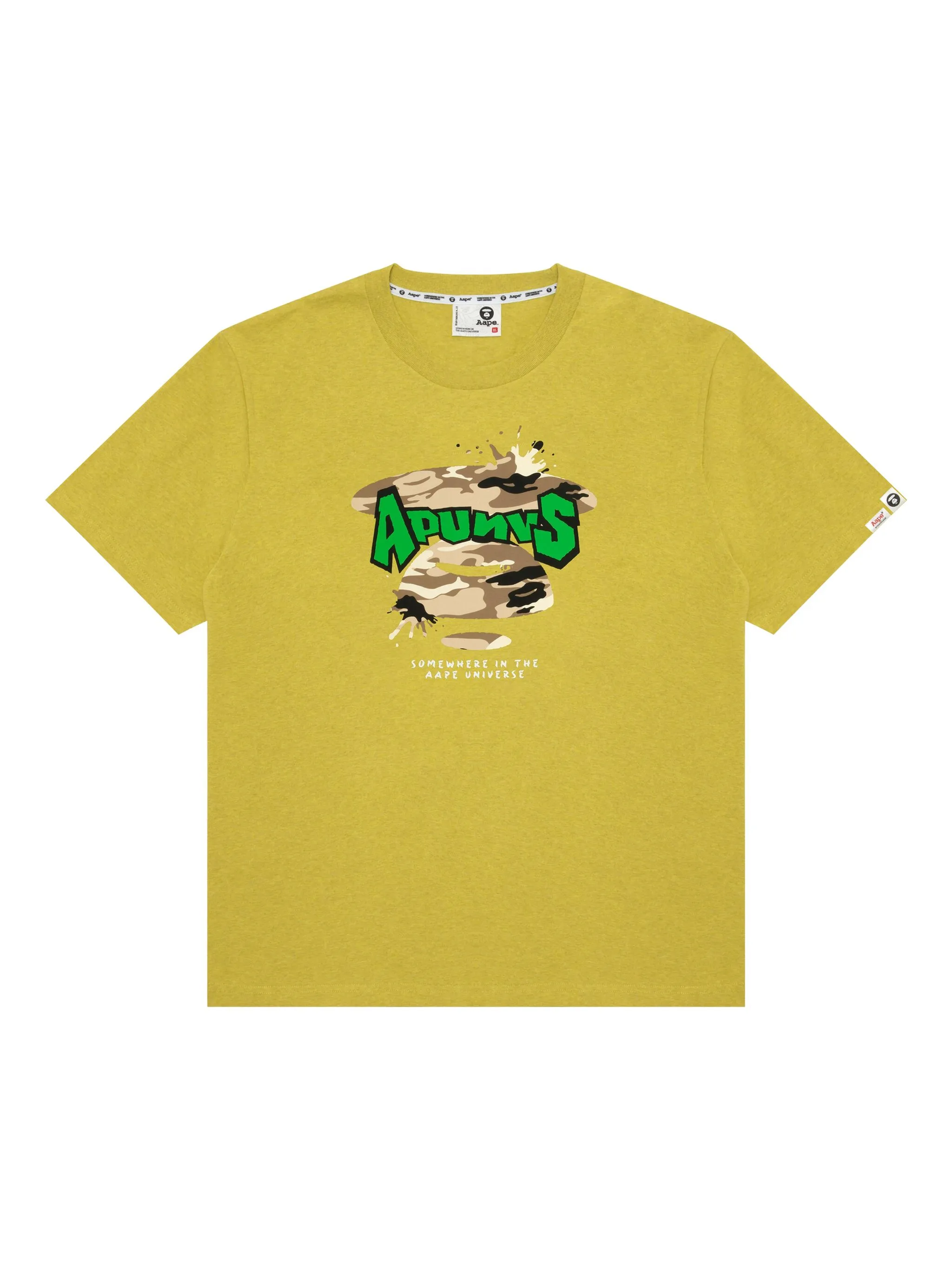 Футболка Aape Head с камуфляжным принтом Aape By A Bathing Ape, желтый
Футболка Aape Head с камуфляжным принтом Aape By A Bathing Ape, желтый