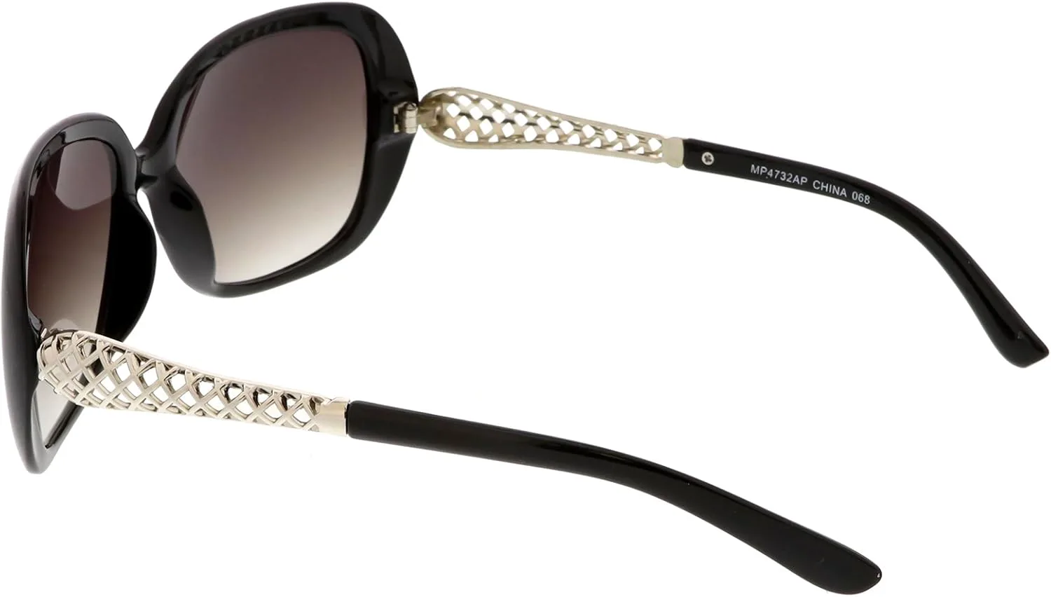 zeroUV - Женские солнцезащитные очки большого размера с металлическими дужками, градиентными линзами, квадратной формы, диаметр линз 59 мм, Black Silver / Lavender
zeroUV - Женские солнцезащитные очки большого размера с металлическими дужками, градиентными линзами, квадратной формы, диаметр линз 59 мм, Black Silver / Lavender