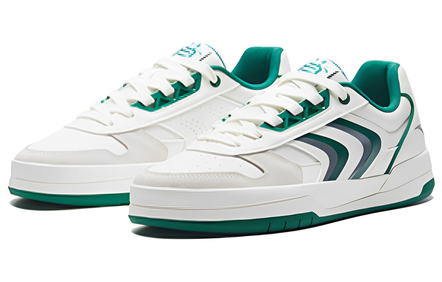 Кроссовки ANTA Life Collection Skateboarding Shoes Men Low-top White/green, зеленый
Кроссовки ANTA Life Collection Skateboarding Shoes Men Low-top White/green, зеленый
