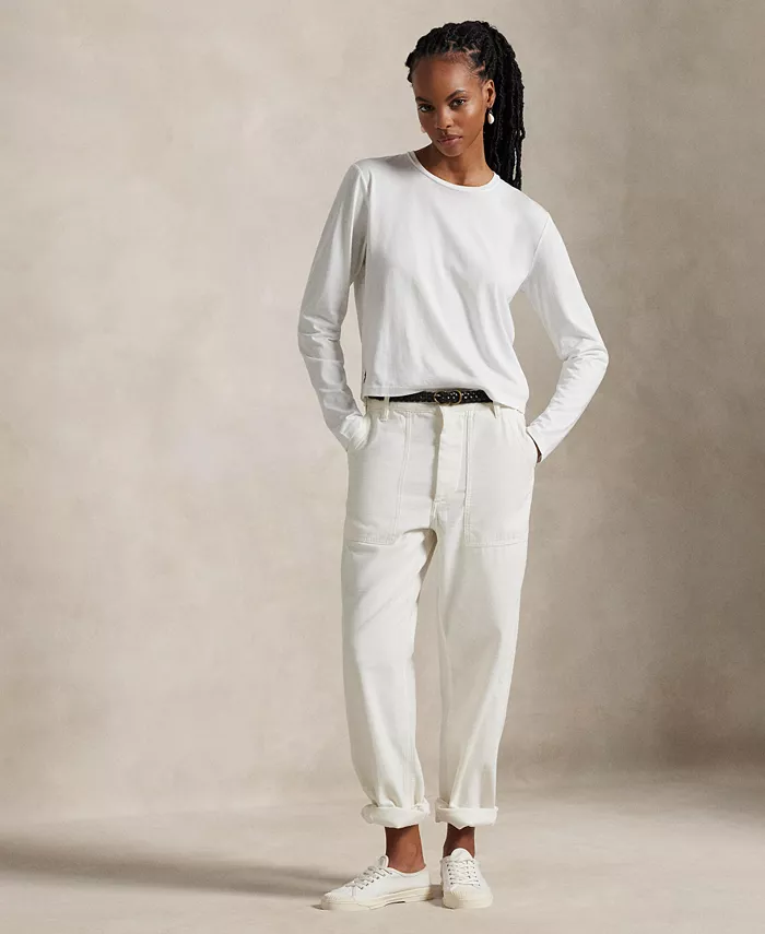 Женские брюки The Ricky Pants Polo Ralph Lauren, коричневый/бежевый
Женские брюки The Ricky Pants Polo Ralph Lauren, коричневый/бежевый