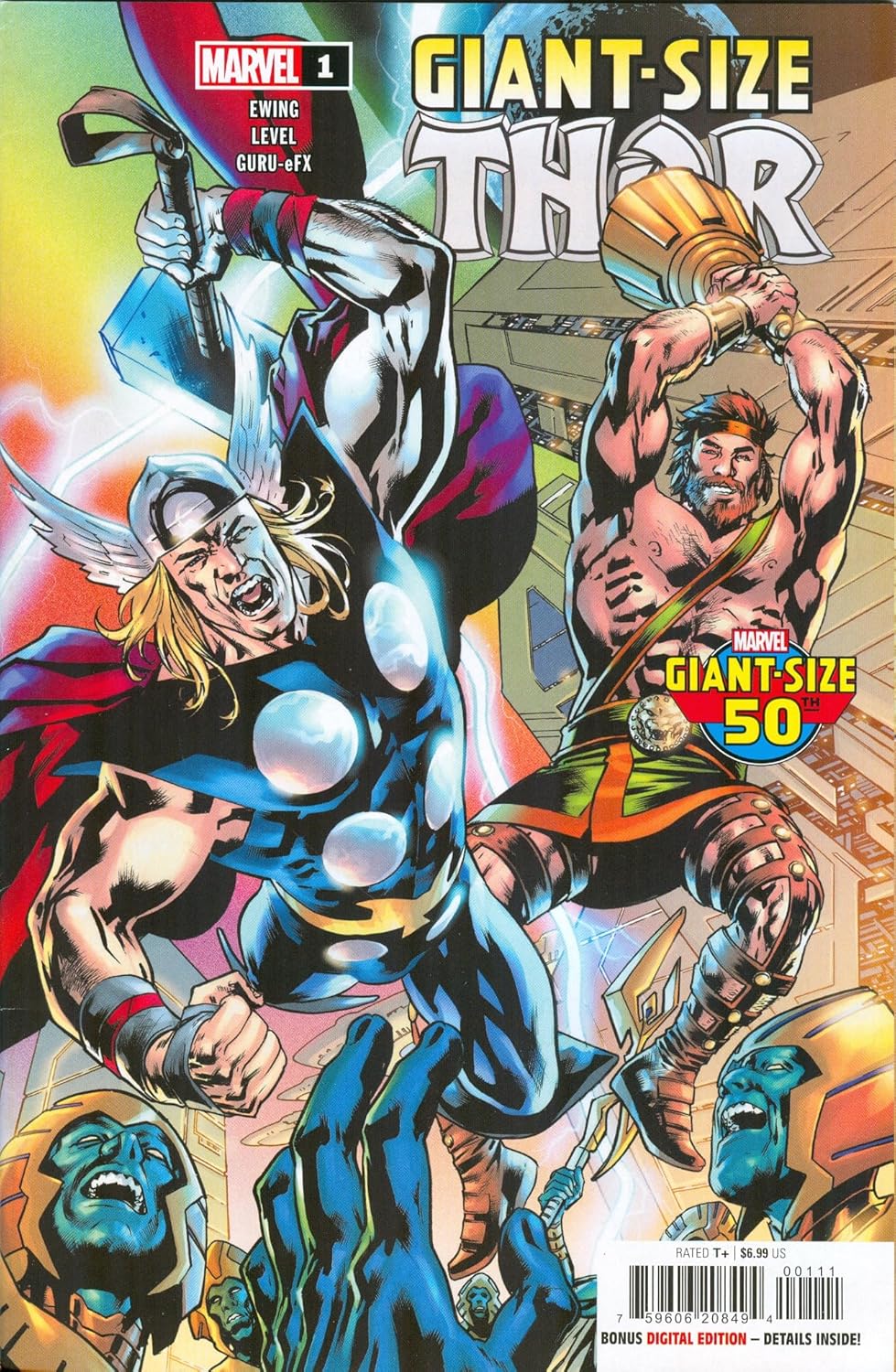 Giant-Size Thor #1 Oct.2024 CVR A (Marvel WorldWide)
Giant-Size Thor #1 Oct.2024 CVR A (Marvel WorldWide)