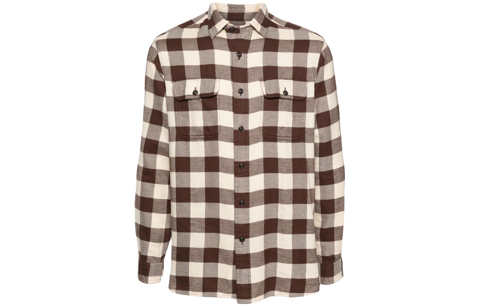 Клетчатая хлопковая рубашка Polo Ralph Lauren, Umber
Клетчатая хлопковая рубашка Polo Ralph Lauren, Umber