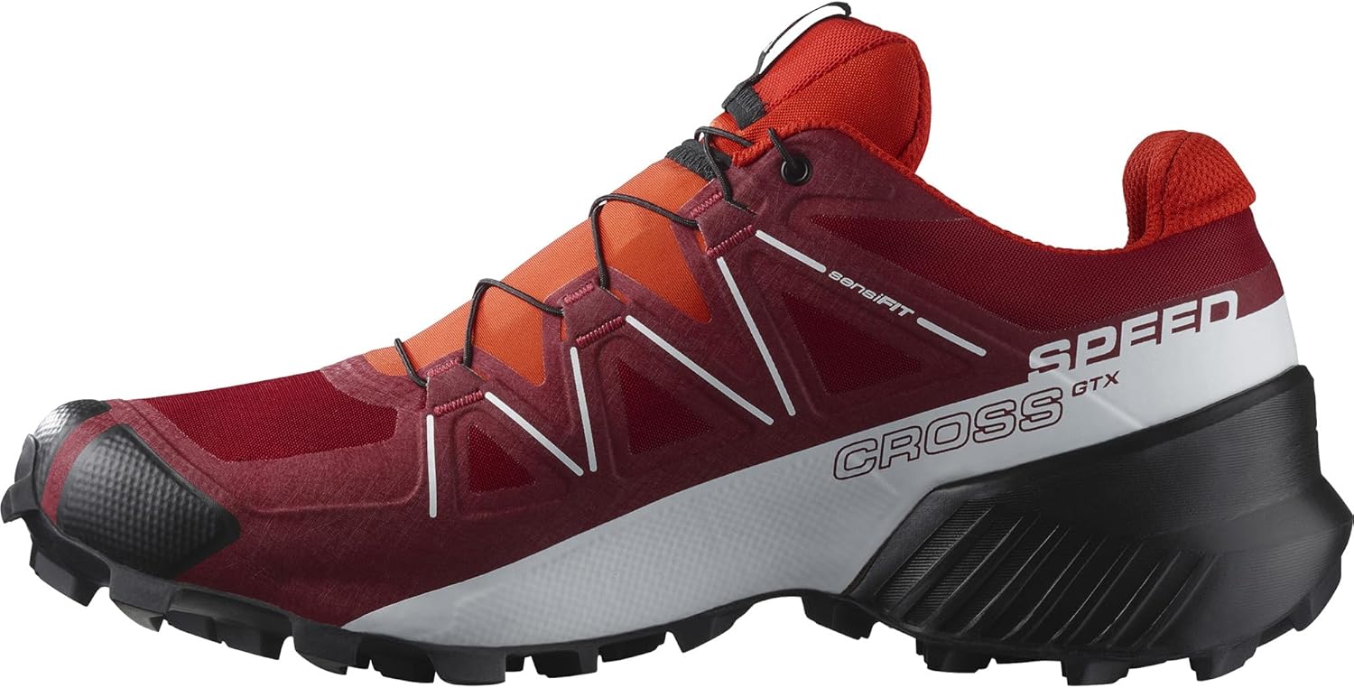 Кроссовки для трейлраннинга Salomon Men's Speedcross GTX Waterproof, Red Dahlia/White/Black
Кроссовки для трейлраннинга Salomon Men's Speedcross GTX Waterproof, Red Dahlia/White/Black