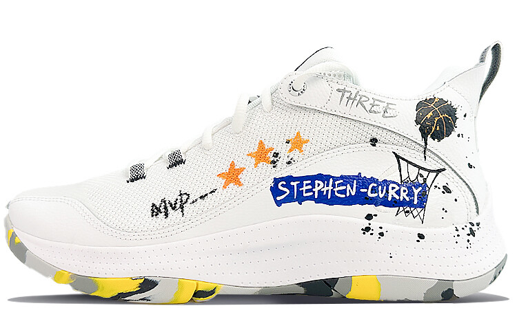 Баскетбольные кроссовки Curry 1 мужские, среднего размера, синие Under Armour 
Баскетбольные кроссовки Curry 1 мужские, среднего размера, синие Under Armour