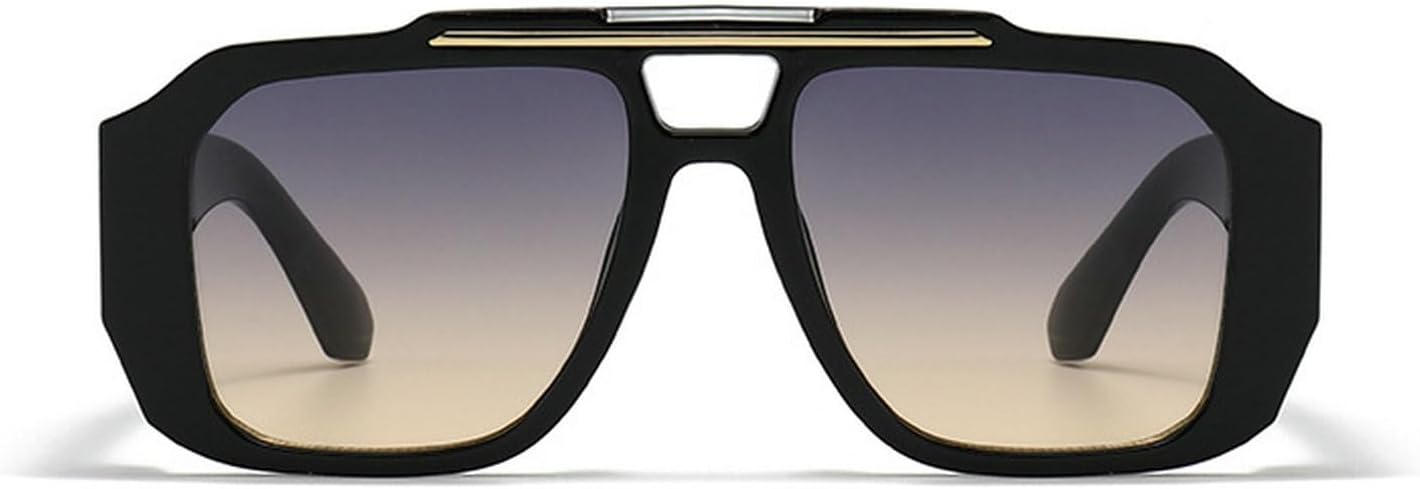 Солнцезащитные очки Laureles Retro с двойной перемычкой, квадратной формы, для женщин, градиентные, с защитой от УФ-излучения UV400, модные, черные, цвета шампанского, для мужчин, C6
Солнцезащитные очки Laureles Retro с двойной перемычкой, квадратной формы, для женщин, градиентные, с защитой от УФ-излучения UV400, модные, черные, цвета шампанского, для мужчин, C6