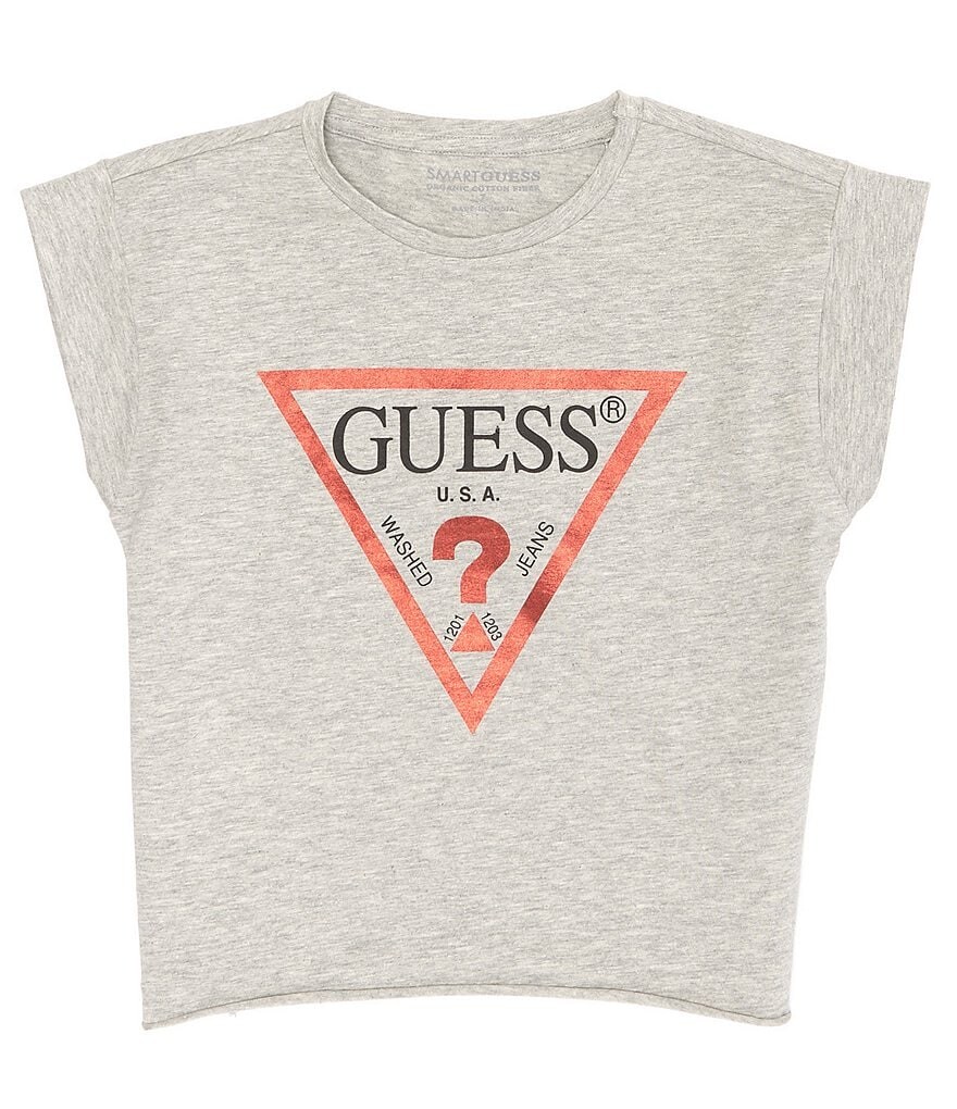 Укороченная футболка Guess для больших девочек 7–16 лет с рукавами «летучая мышь», серый
Укороченная футболка Guess для больших девочек 7–16 лет с рукавами «летучая мышь», серый