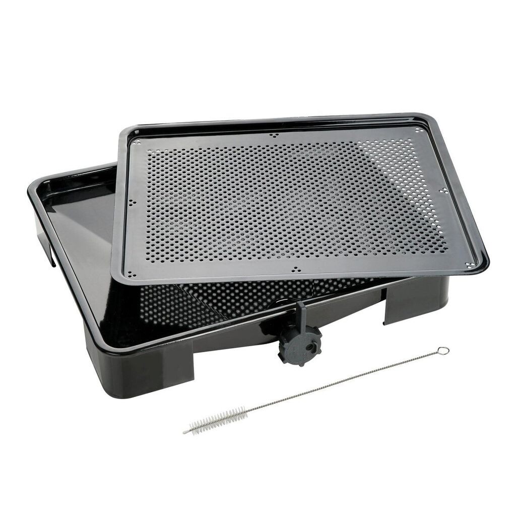 Противень для запекания Zenker SRT (ок. 39 x 6 x 33 см) СПЕЦИАЛЬНОЕ ПРИГОТОВЛЕНИЕ, противень с инновационной функцией подливки, прямоугольная форма для запекания с эмалированным уплотнением, противень со сборной емкостью (цвет: черный)
Противень для запекания Zenker SRT (ок. 39 x 6 x 33 см) СПЕЦИАЛЬНОЕ ПРИГОТОВЛЕНИЕ, противень с инновационной функцией подливки, прямоугольная форма для запекания с эмалированным уплотнением, противень со сборной емкостью (цвет: черный)