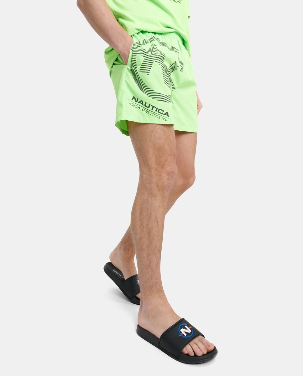 Быстросохнущие мужские шорты-бермуды Nautica, зеленый
Быстросохнущие мужские шорты-бермуды Nautica, зеленый