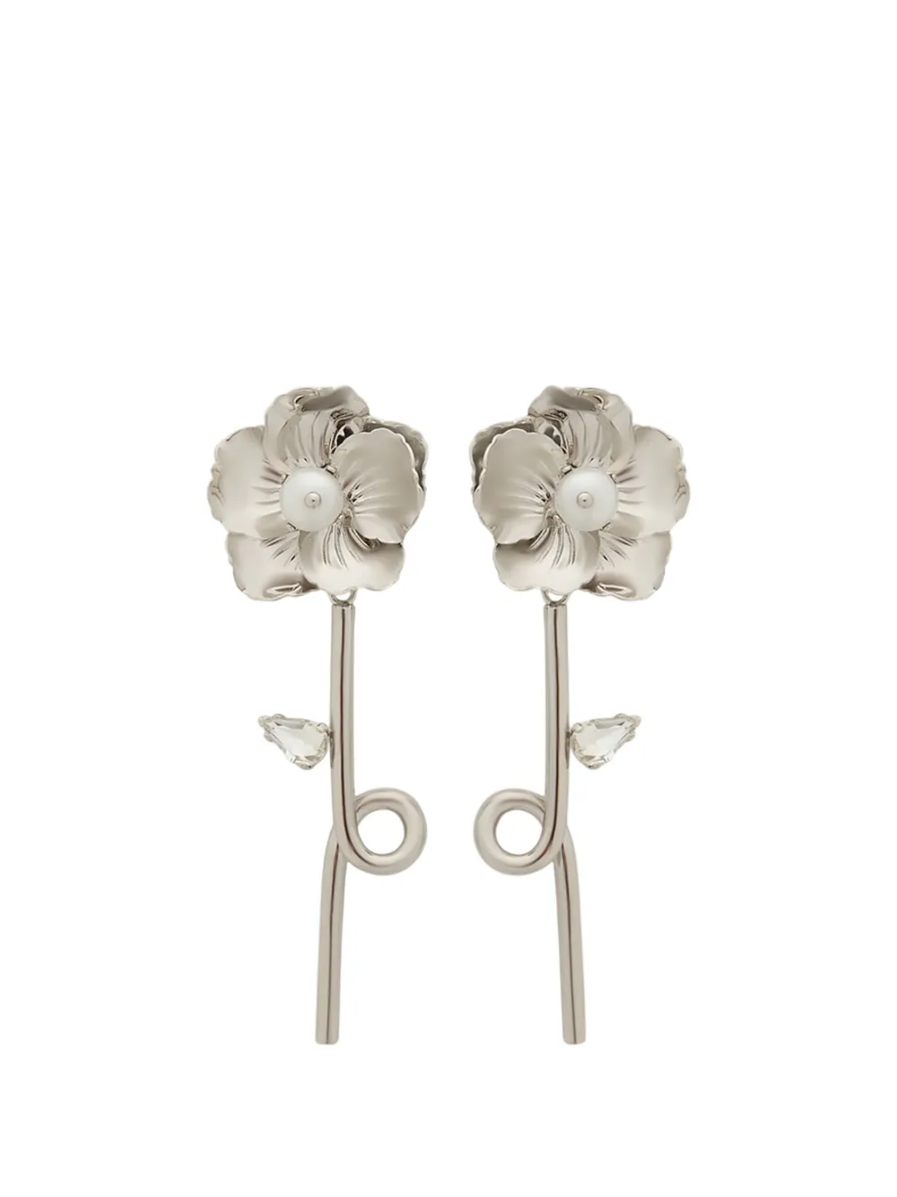 Серьги-кольца Blooming Poppy Simone Rocha, серебряный
Серьги-кольца Blooming Poppy Simone Rocha, серебряный