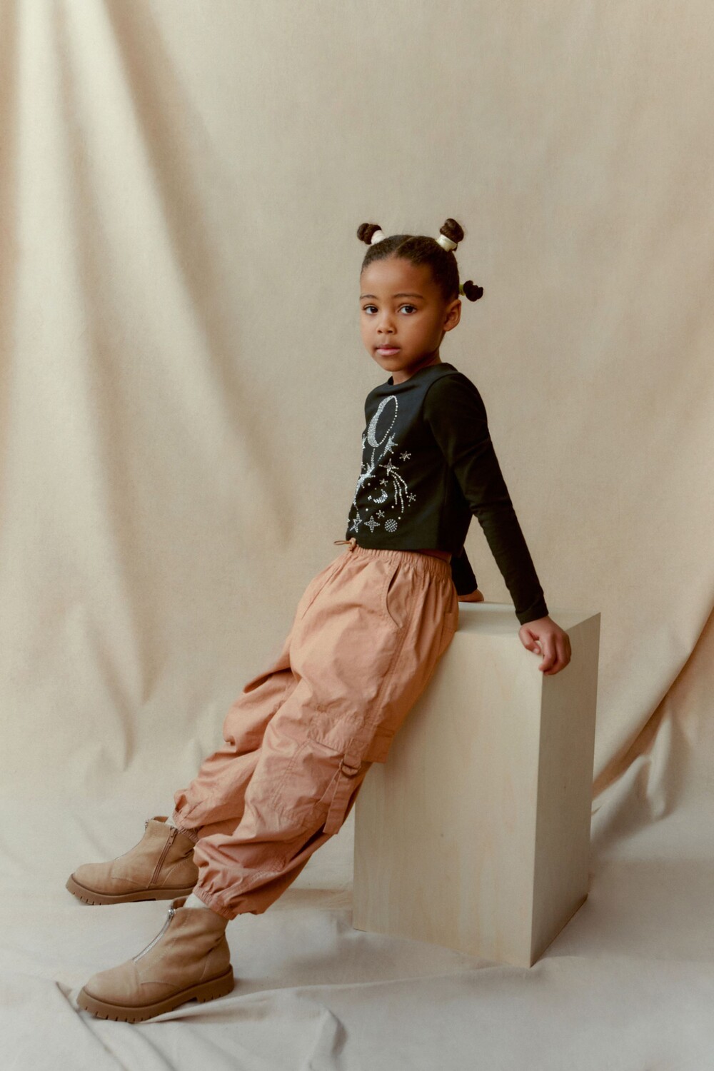 Брюки карго с парашютной подкладкой из джерси Next, коричневый 
Брюки карго с парашютной подкладкой из джерси Next, коричневый