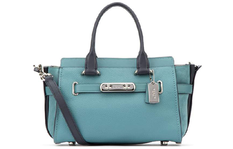 Кожаная сумка swagger средний women's blue COACH, Set (Bag+Dust Bag)
Кожаная сумка swagger средний women's blue COACH, Set (Bag+Dust Bag)