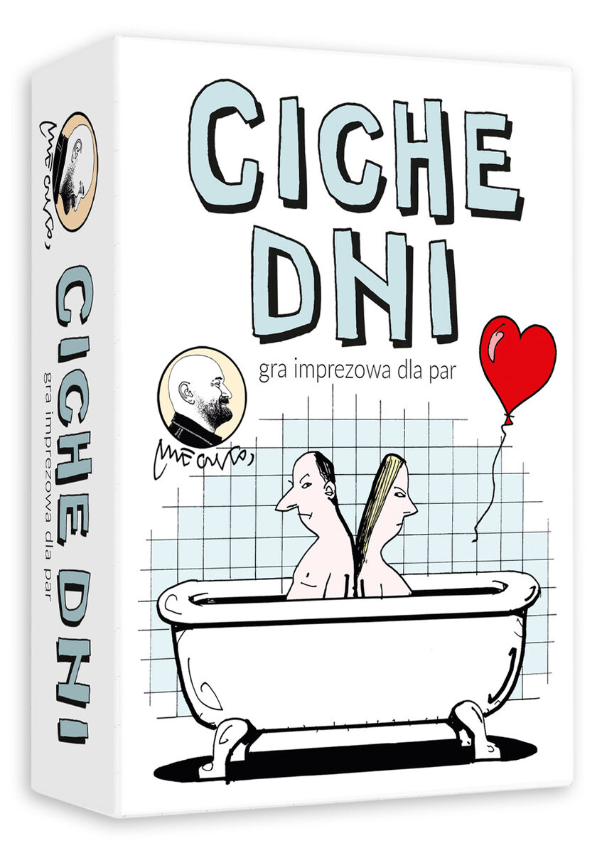 Тихие дни, игра для вечеринок для пар, MDR MDR Dystrybucja
Тихие дни, игра для вечеринок для пар, MDR MDR Dystrybucja