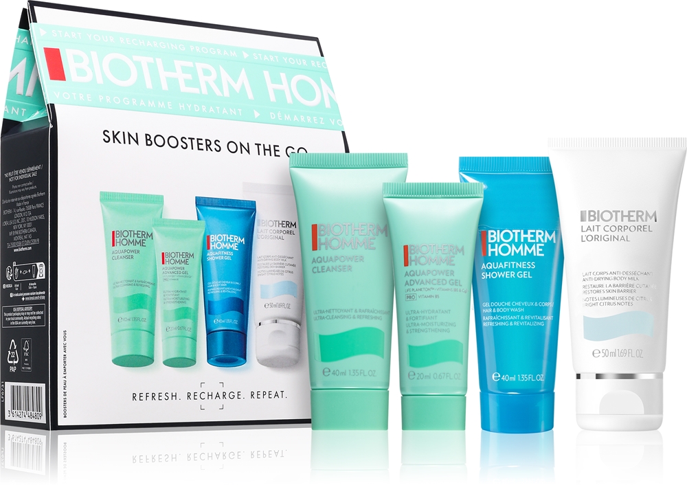 Подарочный набор очищающего средства Homme Aquapower для мужчин Biotherm
Подарочный набор очищающего средства Homme Aquapower для мужчин Biotherm