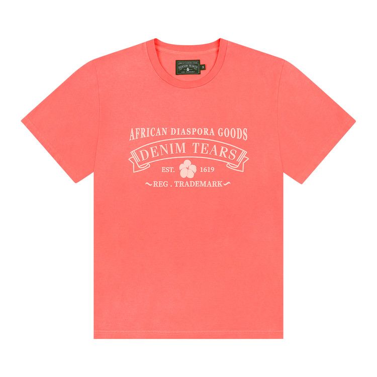 Футболка Denim Tears ADG Tee, Sea Coral
Футболка Denim Tears ADG Tee, Sea Coral