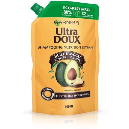 Garnier Масло авокадо/масло ши Интенсивное питание Шампунь Эко-запаска 500 мл Ultra Doux
Garnier Масло авокадо/масло ши Интенсивное питание Шампунь Эко-запаска 500 мл Ultra Doux