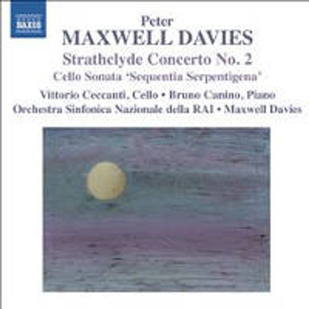 Диск CD Strathclyde Concerto No. 2 For - Maxwell Peter Davies
Диск CD Strathclyde Concerto No. 2 For - Maxwell Peter Davies
