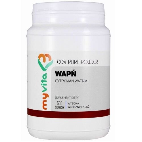 Кальций Цитрат кальция 100% чистый порошок без добавок 500 г MyVita Proness
Кальций Цитрат кальция 100% чистый порошок без добавок 500 г MyVita Proness